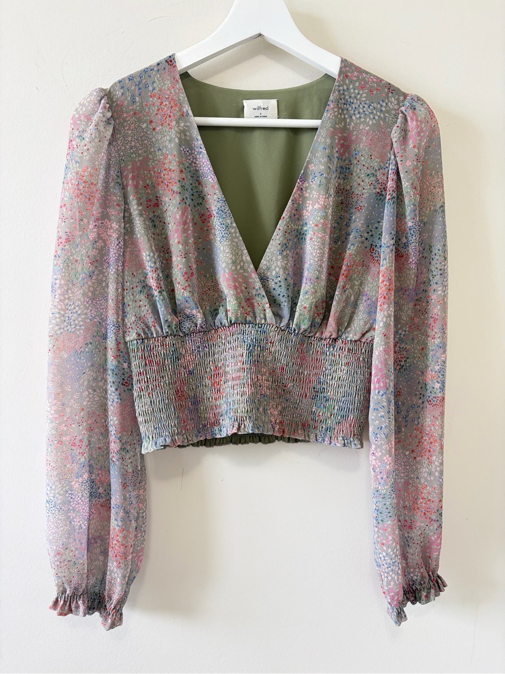 ARITZIA Wilfred Wistful Blouse